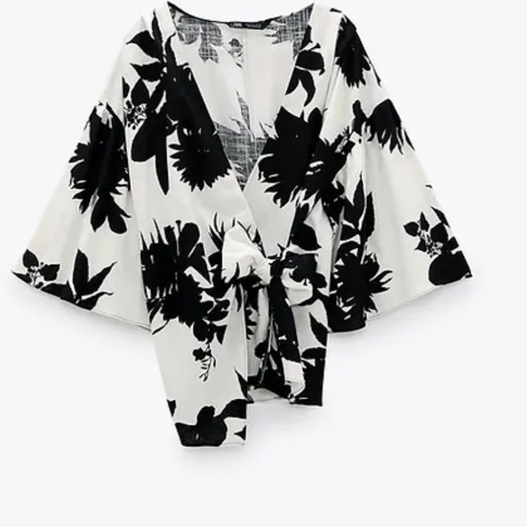 Zara kimono style top - Picture 1 of 6